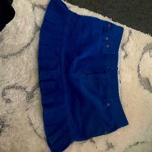 Roxy blue mini skirt